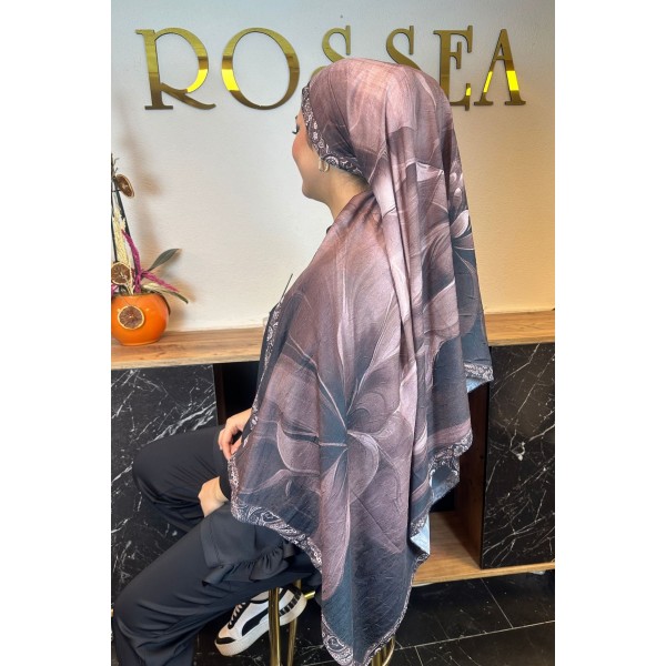 Desenli Bambu Şal 029